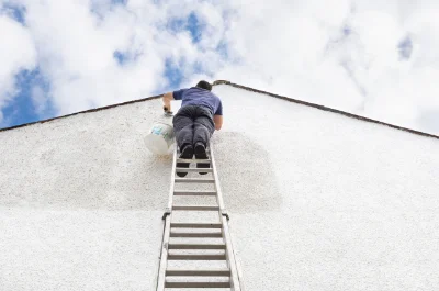 Peinture extérieure à Obrechies — façades et ravalement